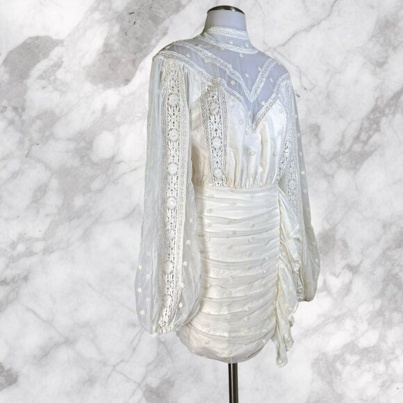 Tularosa Topaz Dress - Ivory - Picture 8 of 12